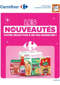 Prospectus Carrefour Drive ROANNE : LES NOUVEAUTÉS D'OCTOBRE