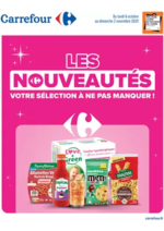 Prospectus Carrefour : LES NOUVEAUTÉS D'OCTOBRE