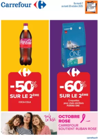 Prospectus Carrefour Express Mazingarbe : CARREFOUR SOUTIENT RUBAN ROSE