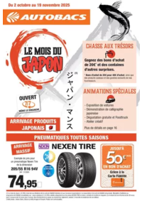 Prospectus autobacs Saint-Brice-sous-Forêt : Promotion du moment