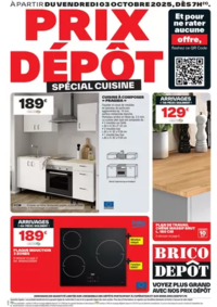 Prospectus Brico Depot MONTCEAU LES MINES : Spécial cuisine