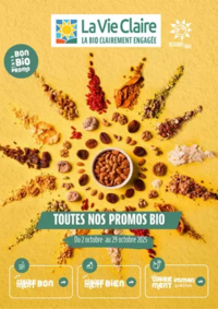 Prospectus La Vie Claire Pontault Combault : Octobre 2025