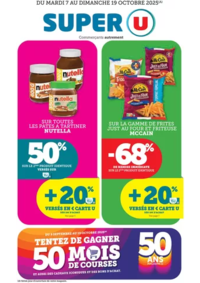 Prospectus Super U FRESNAY SUR SARTHE : Quinzaine Commerçante