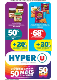 Prospectus Hyper U VERNOUILLET : Quinzaine Commerçante