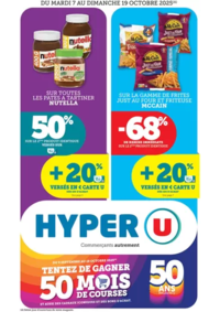 Prospectus Hyper U : Quinzaine Commerçante