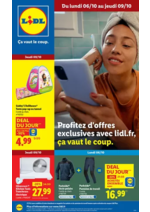 Prospectus Lidl : Profitez d'offres exclusives avec lidl.fr, ça vaut le coup.