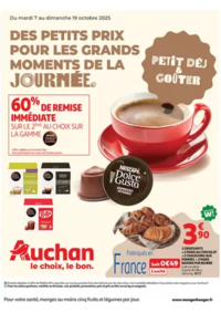 Prospectus Auchan LA SEYNE S/MER : Des petits prix pour les grands moments de la journée