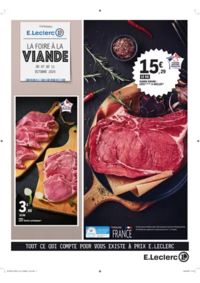 Prospectus E.Leclerc PLESSIS BELLEVILLE : FOIRE A LA VIANDE 2