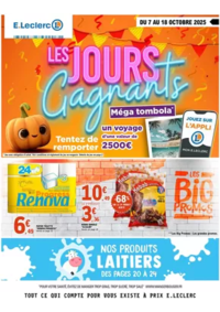 Prospectus E.Leclerc ATTIN : TRAFIC POUVOIR ACHAT 12 - MIXTE