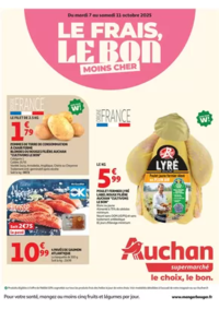 Prospectus Auchan Supermarché Paris 12 Reuilly : Le frais, le bon moins cher