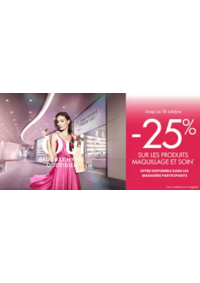 Prospectus Une heure pour soi Le Kremlin Bicêtre : -25% SUR LES PRODUITS MAQUILLAGE ET SOIN