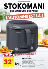Prospectus Stokomani Saint-Brieuc : L’AUTOM NE EST LÀ !