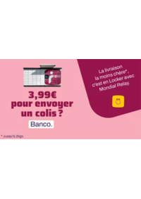 Prospectus Mondial Relay Saint Chély D'Apcher : Avec Mondial Relay, envoyez des colis directement à vos proches !