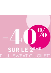 Prospectus Jennyfer AUBENAS : -40% sur le 2ème pull, sweat ou gilet femme