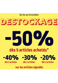 Prospectus Kiabi CHATELLERAULT : -50% dès 5 articles