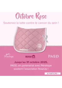 Prospectus Padd Bourgoin Jailleu : Octobre Rose : Tapis et Tour de cou Pénélope