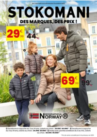 Prospectus Stokomani Bourgoin-Jallieu : Stokomani des marques, des prix !