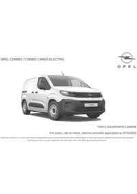 Prospectus Distributeur OPEL SAJUAL ISSOUDUN : Opel Combo Cargo