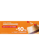 Promos et remises  : C'EST NOTRE ANNIVERSAIRE