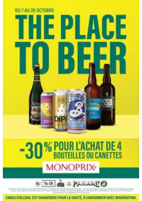 Prospectus Monoprix VESOUL : GUIDE PLACE TO BEER