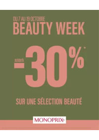 Prospectus Monoprix RAMBOUILLET : BEAUTY WEEK