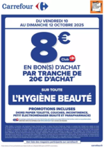 Prospectus Carrefour city : OPÉRATION BON(S) D’ACHAT HYGIÈNE BEAUTÉ