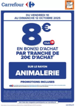 Prospectus Carrefour city : OPÉRATION BON(S) D’ACHAT ANIMALERIE