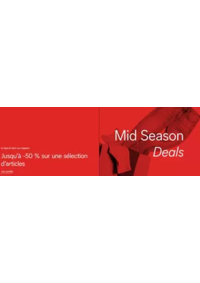 Prospectus C&A MONTPELLIER 1 Rue des Pertuisanes : Jusqu'à -50 % sur une sélection d’articles