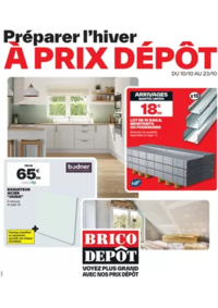 Prospectus Brico Dépôt ODOS : Préparer l’hiver à prix dépôt !