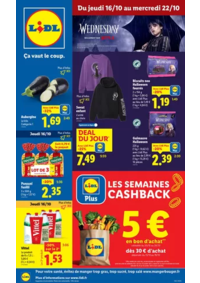Prospectus Lidl THONON LES BAINS : Préparez votre Halloween avec Lidl ! Découvez toutes nos offres maintenant