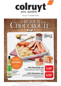 Prospectus Colruyt CUISERY : Le retour de la choucroute