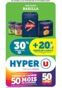 Prospectus Hyper U PARTHENAY : Quinzaine Commerçante