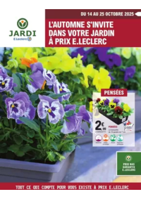 Prospectus Brico E.Leclerc ANDREZIEUX-BOUTHEON : Trafic Jardi Automne