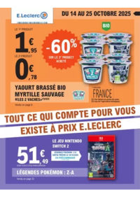 Prospectus E.Leclerc CARHAIX PLOUGUER : DEPENSER MOINS 21