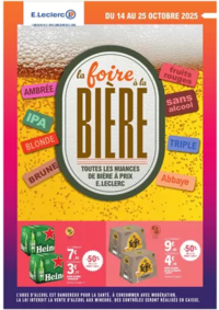 Prospectus E.Leclerc CHAMBRY : FOIRE A LA BIERE - MIXTE
