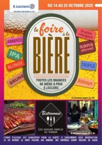 Prospectus E.Leclerc ANET : FOIRE A LA BIERE - MIXTE