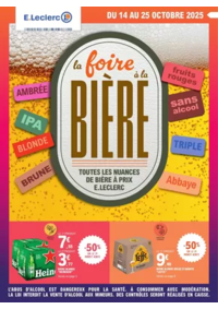 Prospectus E.Leclerc ST-VALERY EN CAUX : FOIRE A LA BIERE - MIXTE