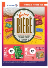 Prospectus E.Leclerc BEAUNE : FOIRE A LA BIERE - MIXTE