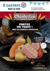 Prospectus E.Leclerc BAR LE DUC : TRACT OKTOBERFEST