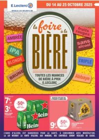 Prospectus E.Leclerc FIRMINY : FOIRE A LA BIERE - MIXTE