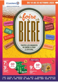 Prospectus E.Leclerc MIMIZAN : FOIRE A LA BIERE - MIXTE