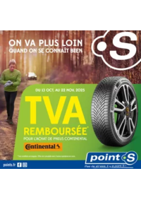 Prospectus Point S EVREUX : Du 13 octobre au 22 novembre, profitez de nos offres exclusives pour préparer votre véhicule et votr