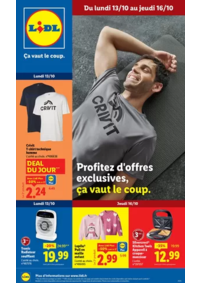 Prospectus Lidl TAVERNY : Profitez d'offres exclusives, ça vaut le coup