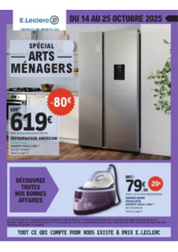 Prospectus E.Leclerc AUCH : ARTS MENAGERS OCTOBRE