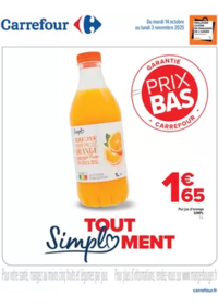 Prospectus Carrefour Contact La Coquille : TOUT SIMPLEMENT