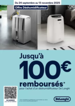 Prospectus UBALDI : De'Longhi Jusqu'à 100€ remboursés