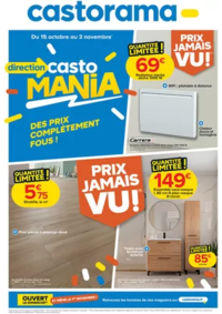 Prospectus Castorama PARIS 18 : Des prix complètement fous !