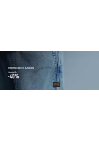 Prospectus G-Star Avignon : PROMO DE MI-SAISON Jusqu'à -40%