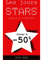 Promos et remises  : Jours Stars : Toute la sélection