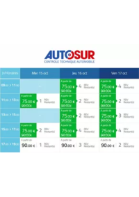 Prospectus Autosur FRANQUEVILLE SAINT PIERRE : Autosur ptomotions